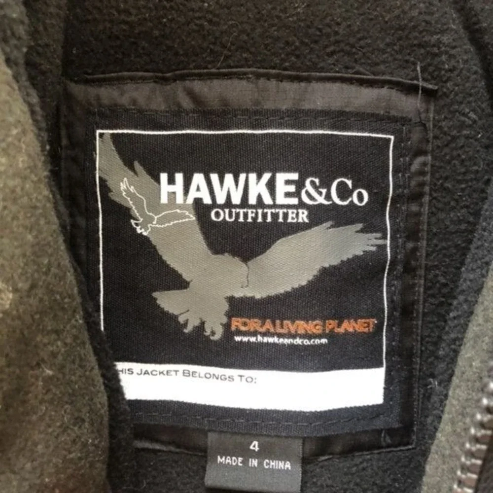 Hawke & Co Outfitter Hooded‎ Jacket Size 4